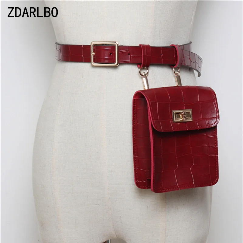 ZDARLBO Women's New Fashion Pockets Retro Leather Bag Belt High Quality Crocodile Fanny Pack Mobile Phone Change Bum Bags
ZDARLBO Women's New Fashion Pockets Retro Leather Bag Belt High Quality Crocodile Fanny Pack Mobile Phone Change Bum Bags