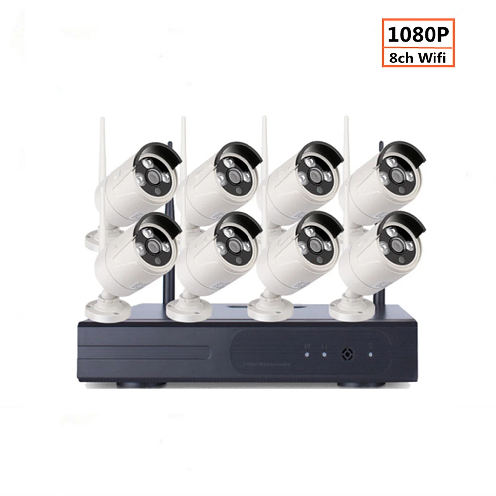 2MP 1080P CCTV System 8ch HD Wireless NVR kit 1TB HDD Outdoor IR Night Vision IP Wifi Camera Security System Surveillance
2MP 1080P CCTV System 8ch HD Wireless NVR kit 1TB HDD Outdoor IR Night Vision IP Wifi Camera Security System Surveillance