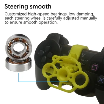 Gaming Racing Wheel 3D Printed Mini Steering wheel add on for PlayStation 3 PS3 Controller
Gaming Racing Wheel 3D Printed Mini Steering wheel add on for PlayStation 3 PS3 Controller