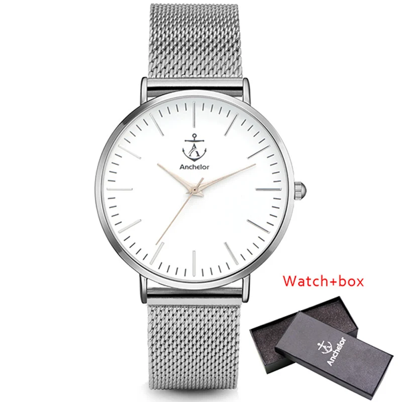 New Fashion Stainless Steel Quartz Watch Brand Luxury Simple Gift Watch for Men Gentleman Business Wristwatch Clock with Box
New Fashion Stainless Steel Quartz Watch Brand Luxury Simple Gift Watch for Men Gentleman Business Wristwatch Clock with Box