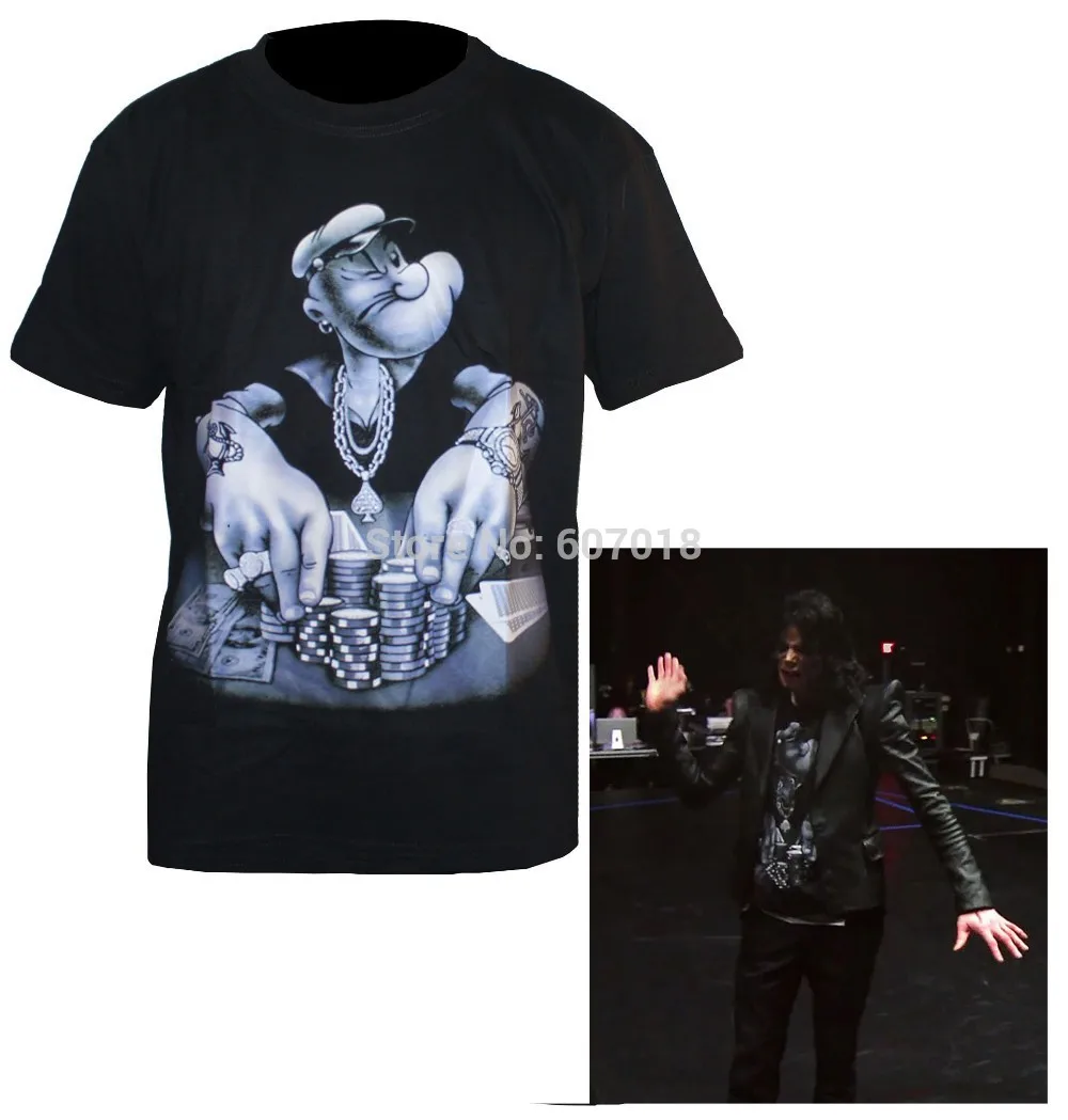 Hot Fashion T-shirt MJ Michael Jackson Black Cotton summer This is it Black Cool T-Shirt Clothing
Hot Fashion T-shirt MJ Michael Jackson Black Cotton summer This is it Black Cool T-Shirt Clothing