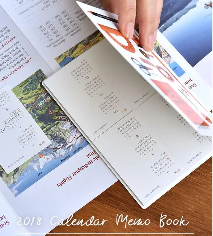 2018 Calendar Memo Book 9.6*14.7cm DIY Journal Diary Supplies Sticky Calendar Paper 20 sheets
2018 Calendar Memo Book 9.6*14.7cm DIY Journal Diary Supplies Sticky Calendar Paper 20 sheets
