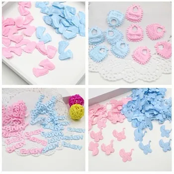 100pcs/pack Baby Shower Confetti Decoration Boy Girl Baptism Birthday Party Table Sprinkles Footprint, Baby Carriage, Bib Style
100pcs/pack Baby Shower Confetti Decoration Boy Girl Baptism Birthday Party Table Sprinkles Footprint, Baby Carriage, Bib Style