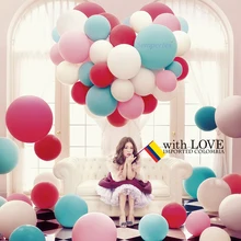 18inch 45cm lớn mờ bong bóng Cao Su bữa tiệc sinh nhật vui vẻ trang trí anniversaire licorne шарики воздушные 2019 New Hot(China)