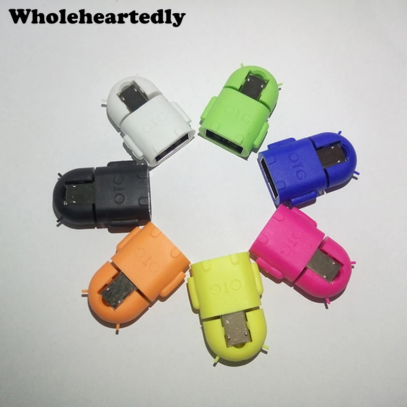 Wholesale Portable Multi Color Robot Shape Android Micro USB To USB Converter OTG Adapter For Android Tablet PC Smart Phone
Wholesale Portable Multi Color Robot Shape Android Micro USB To USB Converter OTG Adapter For Android Tablet PC Smart Phone