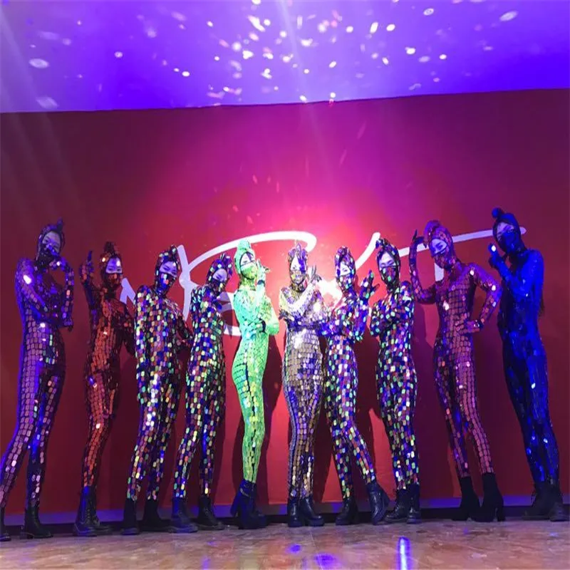 M54 Sexy female Mosaic stage costumes dj dance show wears clothe singer performance dresses outfits party mask mirror bodysuit
M54 Sexy female Mosaic stage costumes dj dance show wears clothe singer performance dresses outfits party mask mirror bodysuit