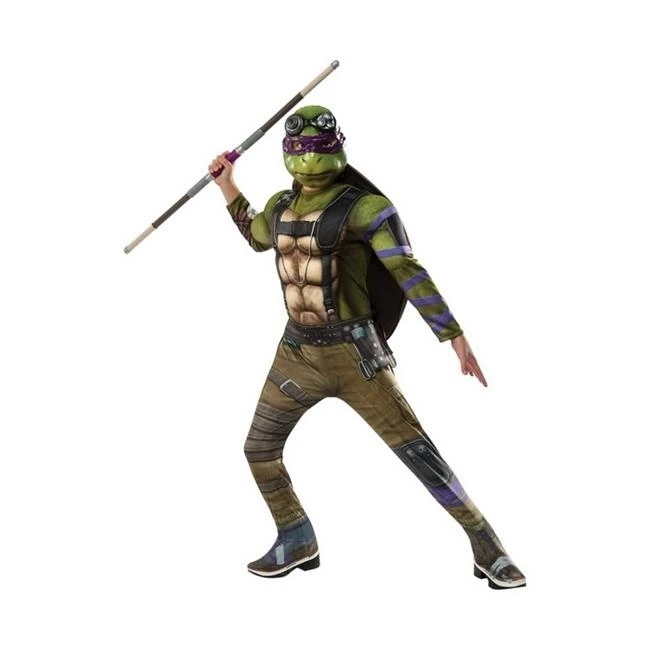 Rubies 245280 Teenage Mutant Ninja Turtles 2 - Donatello Deluxe Movie Version Child Costume