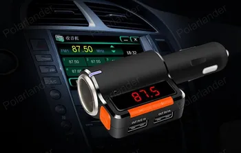 Polarlander Wireless Car Bluetooth FM Transmitter Radio Adapter Dual USB Charger for Smartphone Handsfree LED Display
Polarlander Wireless Car Bluetooth FM Transmitter Radio Adapter Dual USB Charger for Smartphone Handsfree LED Display
