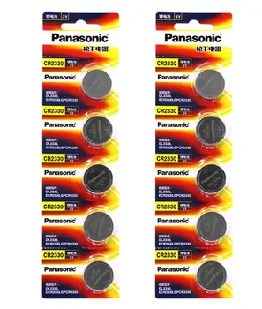 20pcs/lot Panasonic CR2330 CR 2330 3V Lithium Button Battery Coin Cell Batteries For Toys Watches Alarm Clock
20pcs/lot Panasonic CR2330 CR 2330 3V Lithium Button Battery Coin Cell Batteries For Toys Watches Alarm Clock
