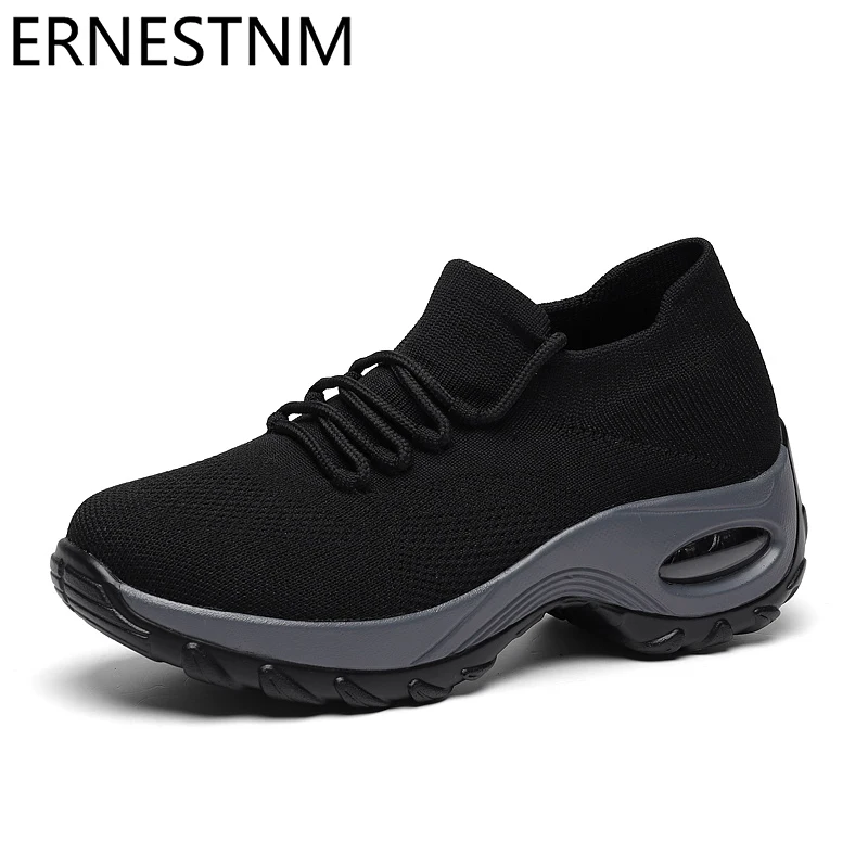 ERNESTNM Loafers Women 2019 Autumn Winter Sneakers Slip on Flat Platform Wedges Sneakers for Women Mesh Sock Zapatos De Mujer
ERNESTNM Loafers Women 2019 Autumn Winter Sneakers Slip on Flat Platform Wedges Sneakers for Women Mesh Sock Zapatos De Mujer