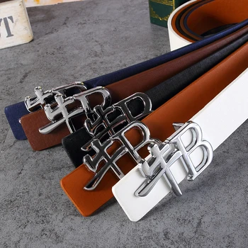 High Quality Men's Geometry Metal Buckle PU Waistbands Female Adjustable Belt Faux Leather Girls Fashion Accessories Pant Parte
High Quality Men's Geometry Metal Buckle PU Waistbands Female Adjustable Belt Faux Leather Girls Fashion Accessories Pant Parte