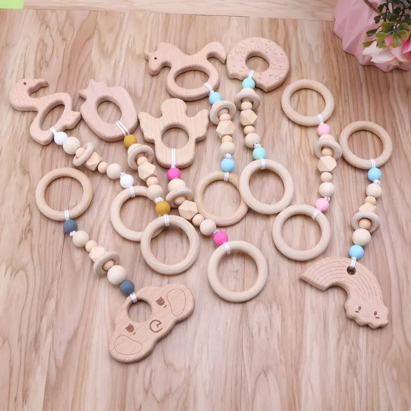 Baby Play Gym Nursing Cartoon Animal Wooden Teether Chew Beads Teething Wood Rattles Toys Teether Montessori
Baby Play Gym Nursing Cartoon Animal Wooden Teether Chew Beads Teething Wood Rattles Toys Teether Montessori