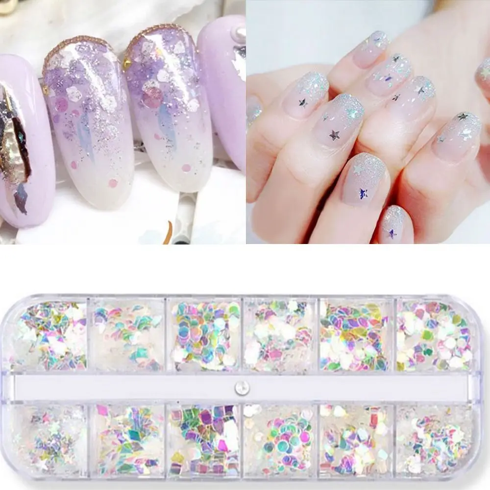 Mix Size Nail Flakes Sequins 3D Mermaid Holographic Fluorescent Shiny Manicure Pedicure Glitter Nail Art Decoration
Mix Size Nail Flakes Sequins 3D Mermaid Holographic Fluorescent Shiny Manicure Pedicure Glitter Nail Art Decoration
