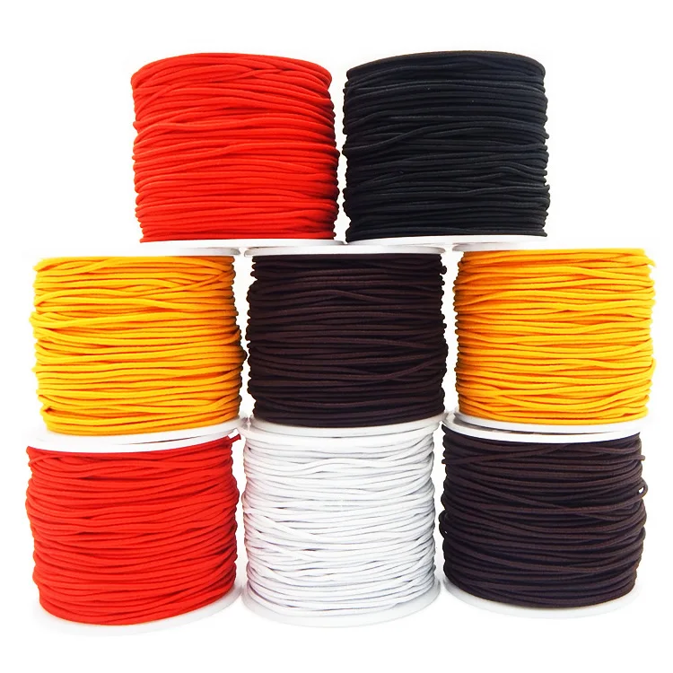 50m/bag 1.5mm Round Nylon Elastic Cord Beading Stretch Thread/String/Rope for Bead Chain/Necklace/Bracelet Jewelry Diy Hand Made
50m/bag 1.5mm Round Nylon Elastic Cord Beading Stretch Thread/String/Rope for Bead Chain/Necklace/Bracelet Jewelry Diy Hand Made