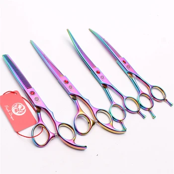 7.0" 19.5cm Japan Multi-color Purple Dragon Grooming-for-dogs Cutting Shears Thinning Scissors Clippers For Animal Add Bag Z3002
7.0" 19.5cm Japan Multi-color Purple Dragon Grooming-for-dogs Cutting Shears Thinning Scissors Clippers For Animal Add Bag Z3002