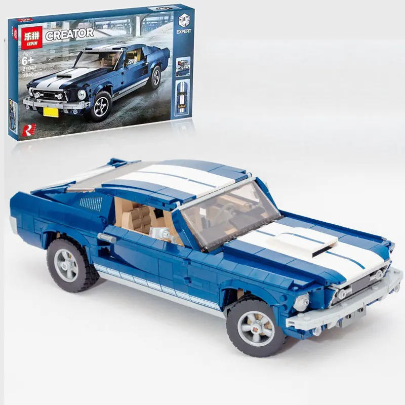 Compatible Legoing 10265 Lepin 21047 Creator Expert Ford Mustang 1967 GT500 Set Model Building Blocks Bricks Toys Birthday Gifts
Compatible Legoing 10265 Lepin 21047 Creator Expert Ford Mustang 1967 GT500 Set Model Building Blocks Bricks Toys Birthday Gifts