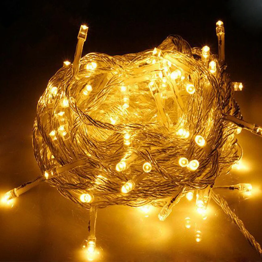 10M 100Led String Light Garland Christmas Tree Fairy Light Luce Waterproof Home Garden Party Outdoor Holiday Wedding Decoration
10M 100Led String Light Garland Christmas Tree Fairy Light Luce Waterproof Home Garden Party Outdoor Holiday Wedding Decoration