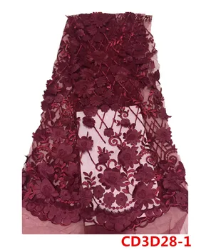 Beautiful embroidery 3d flower lace fabric for bridal dress net lace African french lace
Beautiful embroidery 3d flower lace fabric for bridal dress net lace African french lace