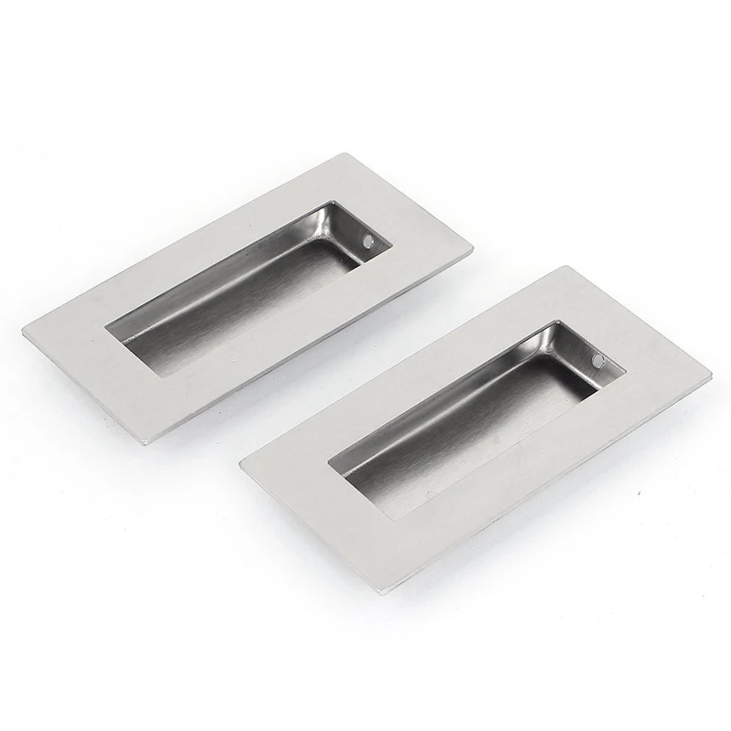 52mmx102mm Recessed Flush Pull Finger Insert Door Handle 2PCS
52mmx102mm Recessed Flush Pull Finger Insert Door Handle 2PCS