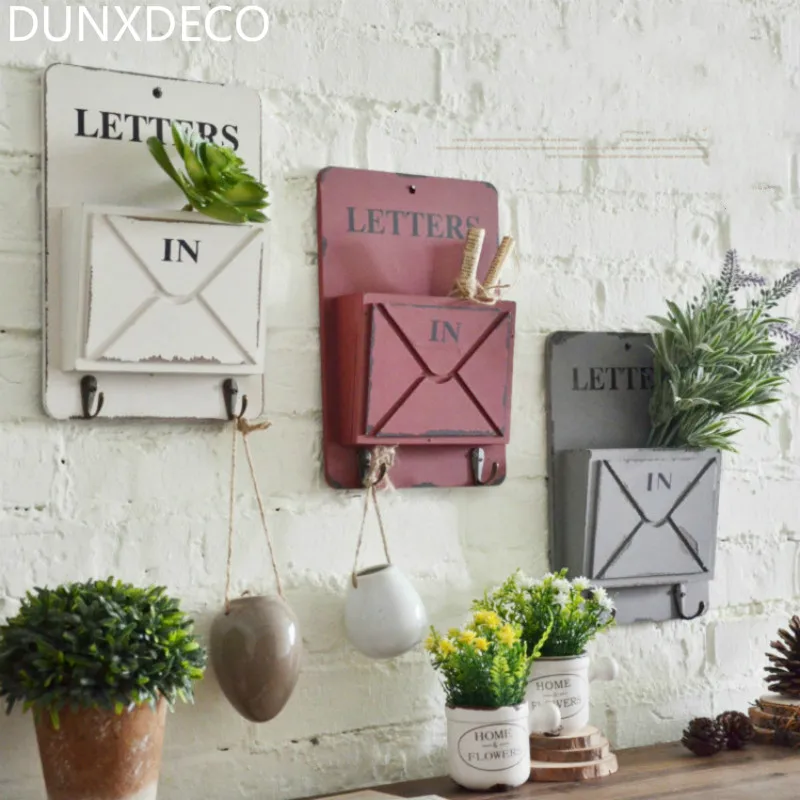 DUNXDECO Vintage Wooden Wall Mount Home Office Storage Key Letters Orangizer Iron Hanger Display Rack Stacking Home Decoration
DUNXDECO Vintage Wooden Wall Mount Home Office Storage Key Letters Orangizer Iron Hanger Display Rack Stacking Home Decoration