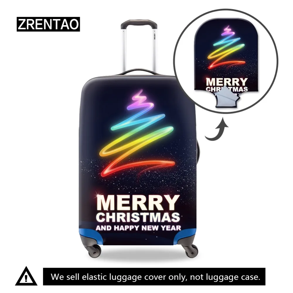 ZRENTAO suitcase cover protector high quality elastic zipper luggage cover Christmas kofferhoes beschermer travel accessories
ZRENTAO suitcase cover protector high quality elastic zipper luggage cover Christmas kofferhoes beschermer travel accessories