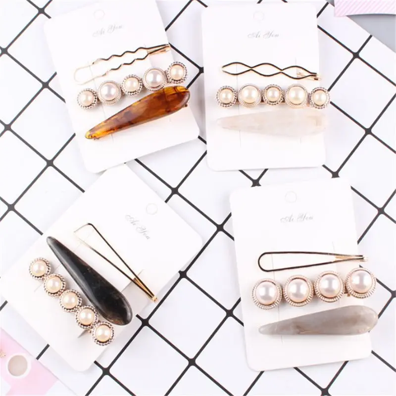 Fashion Irregular Pearl Hair Clip for Women Girl Elegant Metal Korean Design Hairpin Hair Styling Accessories Jewelry Hairband
Fashion Irregular Pearl Hair Clip for Women Girl Elegant Metal Korean Design Hairpin Hair Styling Accessories Jewelry Hairband