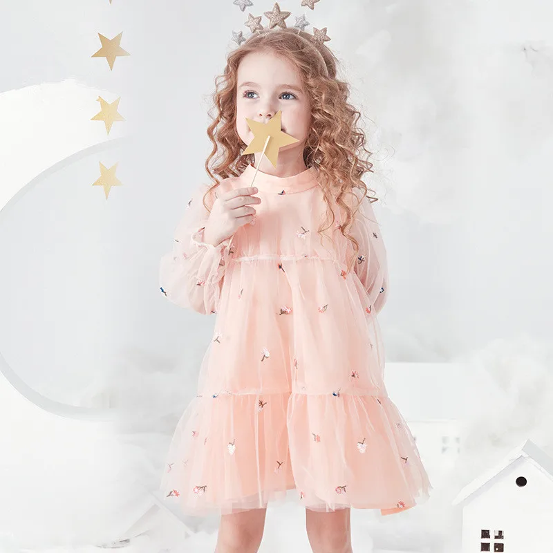 Girls' dress 2019 new spring and autumn style children's spring dress baby fashion princess long sleeve netting
Girls' dress 2019 new spring and autumn style children's spring dress baby fashion princess long sleeve netting