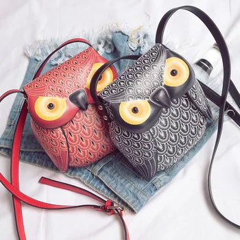 NEW Fashion Girl PU Leather Cute Red Black Cartoon Owl shape shoulder Purse messenger Bags Crossbody Bag Handbags
NEW Fashion Girl PU Leather Cute Red Black Cartoon Owl shape shoulder Purse messenger Bags Crossbody Bag Handbags