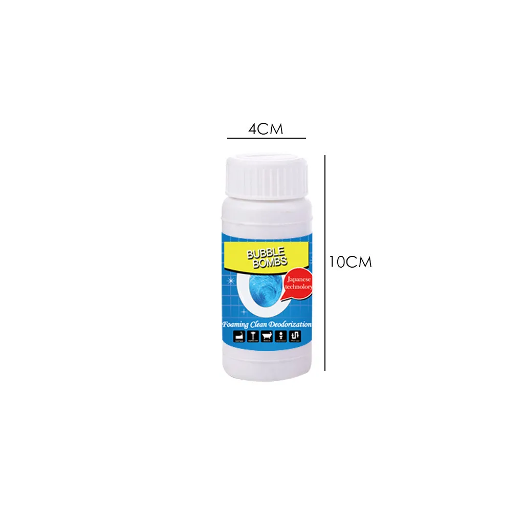 2019 Cleaning Supplies Quick Foaming Toilet Cleaner Magic Bubble Bombs Quality 1 Bottle 100g Weight Gift Drop #0427
2019 Cleaning Supplies Quick Foaming Toilet Cleaner Magic Bubble Bombs Quality 1 Bottle 100g Weight Gift Drop #0427