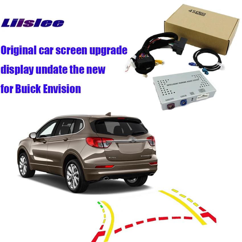 Liislee intelligent reverse Camera interface for Buick Envision with parking guidelines
Liislee intelligent reverse Camera interface for Buick Envision with parking guidelines