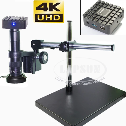 4K UHD HDMI Industrial Microscope Digital Video Camera Measuring Scale Measurement Function 20X - 180X C mount Zoom Lens
4K UHD HDMI Industrial Microscope Digital Video Camera Measuring Scale Measurement Function 20X - 180X C mount Zoom Lens