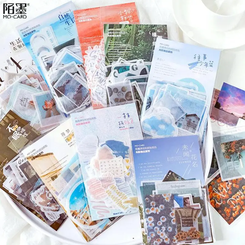 40 Pcs/pack Light And Shadow Diary Sticker For Stationery Scrapbooking Supplies Kawaii Diy Diary Album Journal Stick Label
40 Pcs/pack Light And Shadow Diary Sticker For Stationery Scrapbooking Supplies Kawaii Diy Diary Album Journal Stick Label