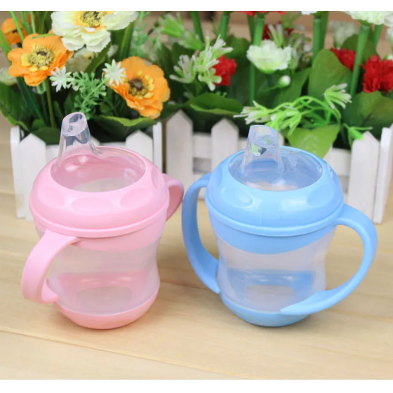Baby Child Leak-proof Drinking Cup Silica Gel Training Cup with Handle Duckbill Baby Milk Sippy Cup
Baby Child Leak-proof Drinking Cup Silica Gel Training Cup with Handle Duckbill Baby Milk Sippy Cup
