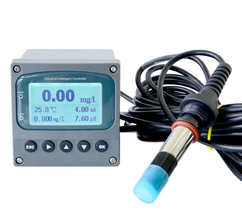 Real Time Online Residual Chlorine Meter Monitor Controller transmitter Relay 4~20mA RS-485 hypochlorous acid HOCL
Real Time Online Residual Chlorine Meter Monitor Controller transmitter Relay 4~20mA RS-485 hypochlorous acid HOCL