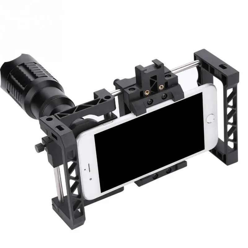 Lightweight Metal Mobile Phone Camera Cage Stabilizer Adjustable Lens Mount Telephoto Lens Kit
Lightweight Metal Mobile Phone Camera Cage Stabilizer Adjustable Lens Mount Telephoto Lens Kit