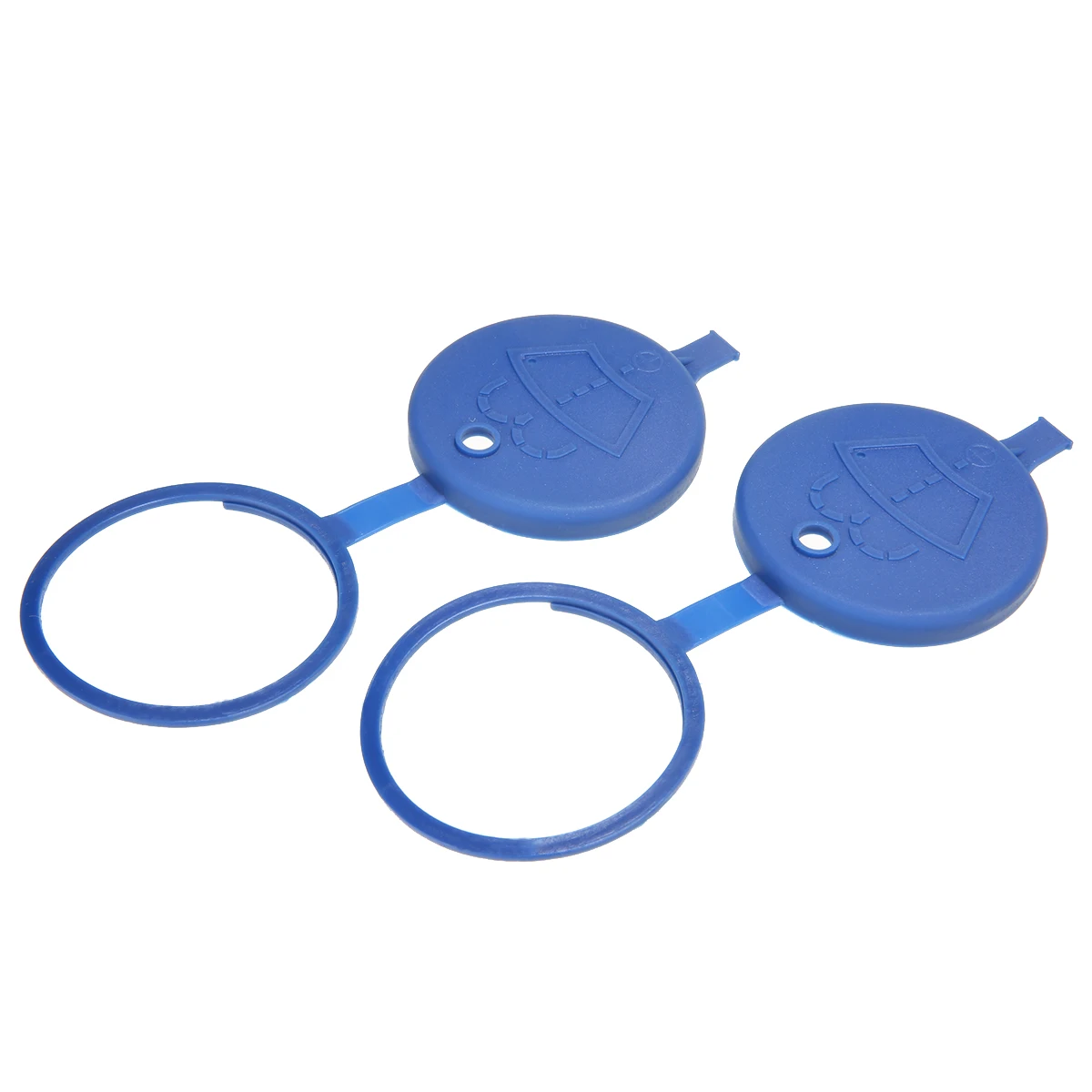 For Peugeot For Citroen 2Pcs Windshield Wiper Washer Fluid Reservoir Tank Bottle Cap Fluid Filled Tube Cap
