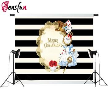 Sensfun Digital Printed Alice in Wonderland Backdrops Girl Baby Shower Photography Backgrounds for photo Studio 7x5ft
Sensfun Digital Printed Alice in Wonderland Backdrops Girl Baby Shower Photography Backgrounds for photo Studio 7x5ft