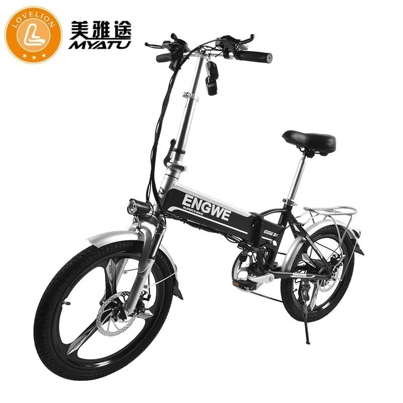 MYATU 20" Electric Folding Bike 48V 250W Wheel Motor Bicycle SHIMANO Derailleur Cycling bicicleta electrica Electric Bike Ebike
MYATU 20" Electric Folding Bike 48V 250W Wheel Motor Bicycle SHIMANO Derailleur Cycling bicicleta electrica Electric Bike Ebike