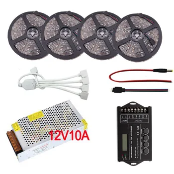 5M-20M 30led/m DC12V RGB Led Strip Set 5050 SMD Led Flexible Light + TC420 DC12V-24V 5Channel RGB Led Controller +Power Adapter
5M-20M 30led/m DC12V RGB Led Strip Set 5050 SMD Led Flexible Light + TC420 DC12V-24V 5Channel RGB Led Controller +Power Adapter