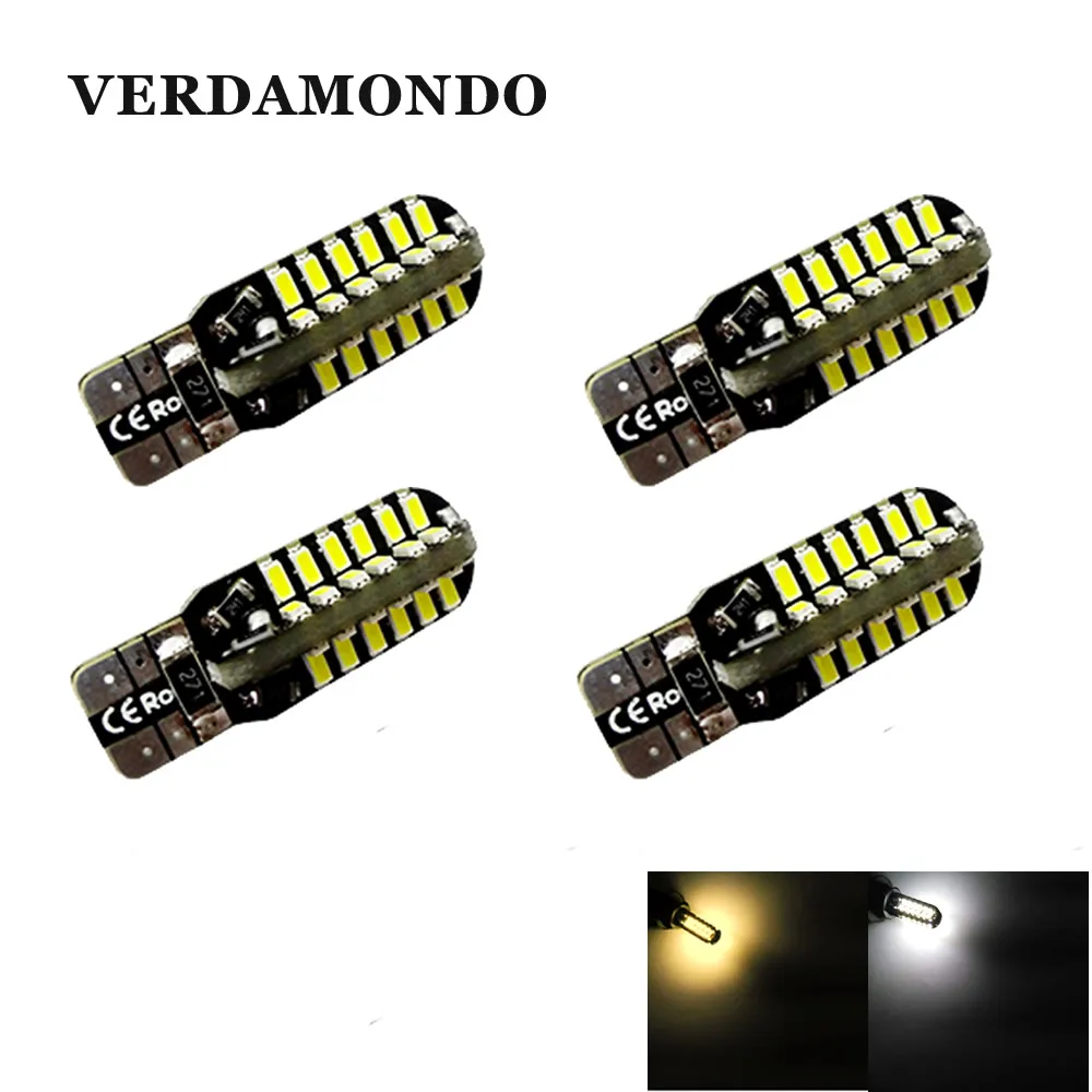 4pcs Car W5W T10 LED Light 48 3014 Smd Side Marker Lamps Clearance Lights Bulb Instrument Panel Lamp DC 12V White Warm White
4pcs Car W5W T10 LED Light 48 3014 Smd Side Marker Lamps Clearance Lights Bulb Instrument Panel Lamp DC 12V White Warm White