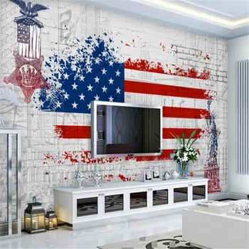 Beibehang Retro American Flag Graffiti Background Wall mural Living Room Bedroom Wallpaper Children Bedroom 3d Wallpaper murals
Beibehang Retro American Flag Graffiti Background Wall mural Living Room Bedroom Wallpaper Children Bedroom 3d Wallpaper murals