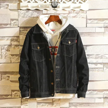 Spring new men's youth leisure New outerwear jean jacket men Slim Fit Casual Men Fashion
Spring new men's youth leisure New outerwear jean jacket men Slim Fit Casual Men Fashion