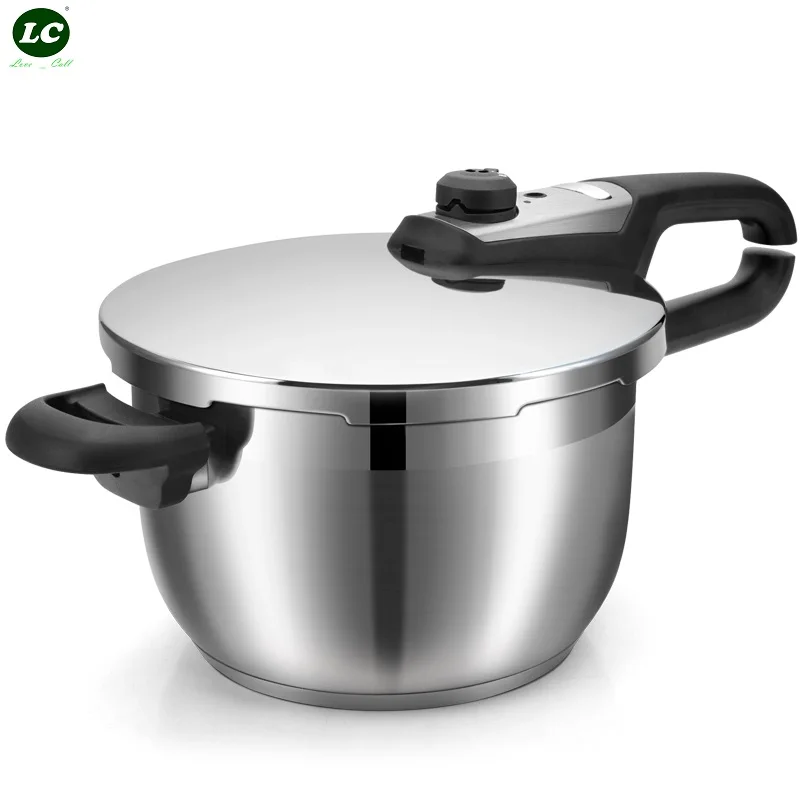 5L Pressure Cooker Stainless Steel Stew Pot 2lids Inox Cooking Pot Pressure Cooker Kitchen Tool
5L Pressure Cooker Stainless Steel Stew Pot 2lids Inox Cooking Pot Pressure Cooker Kitchen Tool