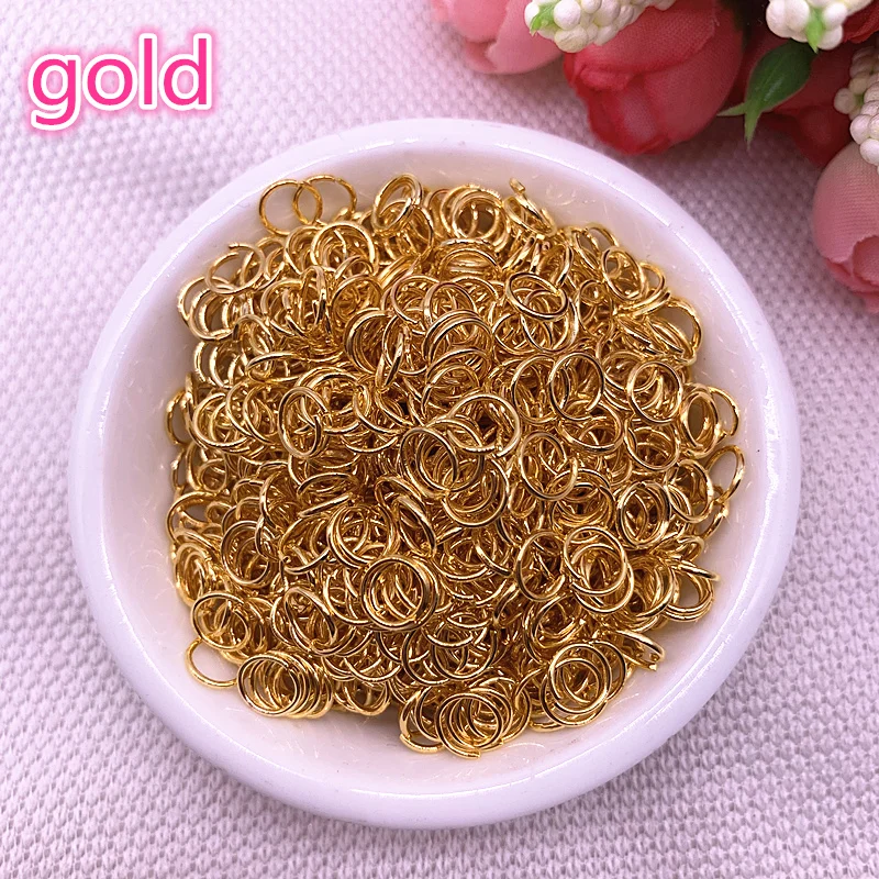 4/6/8mm Gold Jump Ring Single Loop Open Jump Rings Split Rings for Jewelry Necklace Bracelet Chain Connector Findings Connector
4/6/8mm Gold Jump Ring Single Loop Open Jump Rings Split Rings for Jewelry Necklace Bracelet Chain Connector Findings Connector