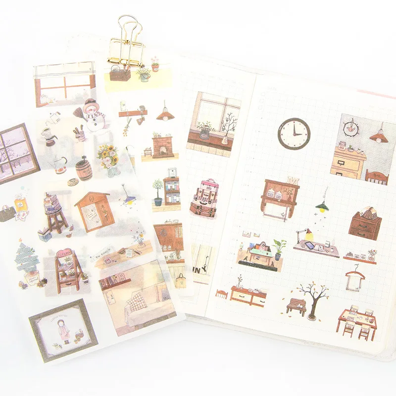 6PCS/ PACK Kawaii Cute Life Paper Marker Planner Diary DIY Decorate Stationery Stickers Scrapbooking School Supplies sl1363
6PCS/ PACK Kawaii Cute Life Paper Marker Planner Diary DIY Decorate Stationery Stickers Scrapbooking School Supplies sl1363