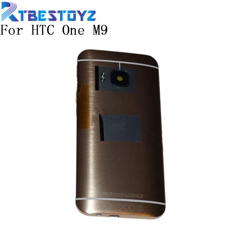 Black / Gold Silver Rear Housing For HTC One M9 Back Cover Battery Case Door With Buttons Logo | Мобильные телефоны и