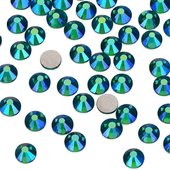Blue Zircon AB Glass FlatBack Rhinestones For Nail Art Decorations 
Blue Zircon AB Glass FlatBack Rhinestones For Nail Art Decorations