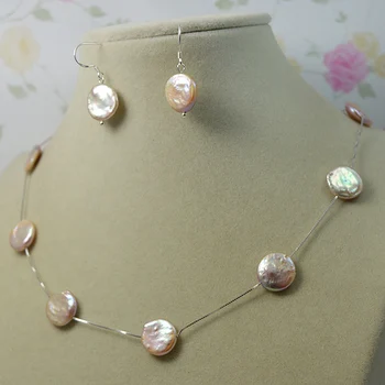 Elegant Women Pearl Jewellery Set,Pink Cion Freshwater Pearl S925 Sterling Silvers Pearl Necklace Dangle Earrings,Wedding Gift
Elegant Women Pearl Jewellery Set,Pink Cion Freshwater Pearl S925 Sterling Silvers Pearl Necklace Dangle Earrings,Wedding Gift