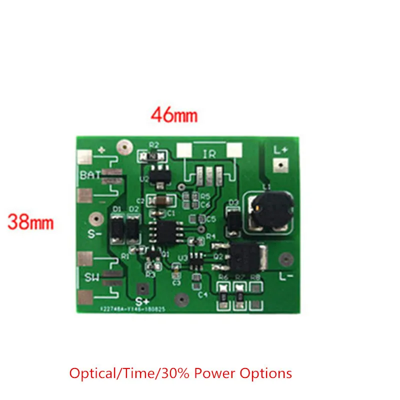 Solar lamp controller 3.7V 7.4V 11.1V Solar Spotlight Controller Solar Flood Lamp Circuit Board Control Board
Solar lamp controller 3.7V 7.4V 11.1V Solar Spotlight Controller Solar Flood Lamp Circuit Board Control Board