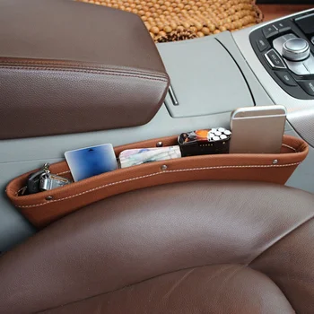 2019 Car Seat Crevice Anti-Leakage Storage Box Car Seat Side Slit For Wallet Phone Coins Cigarette Keys Cards For Universal
2019 Car Seat Crevice Anti-Leakage Storage Box Car Seat Side Slit For Wallet Phone Coins Cigarette Keys Cards For Universal